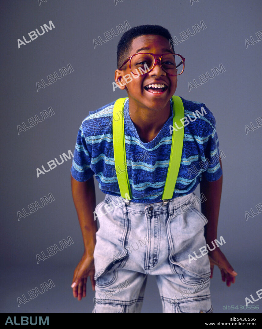 JALEEL WHITE in FAMILY MATTERS, 1989, directed by JOEL ZWICK. Copyright WARNER BROS. TELEVISION.