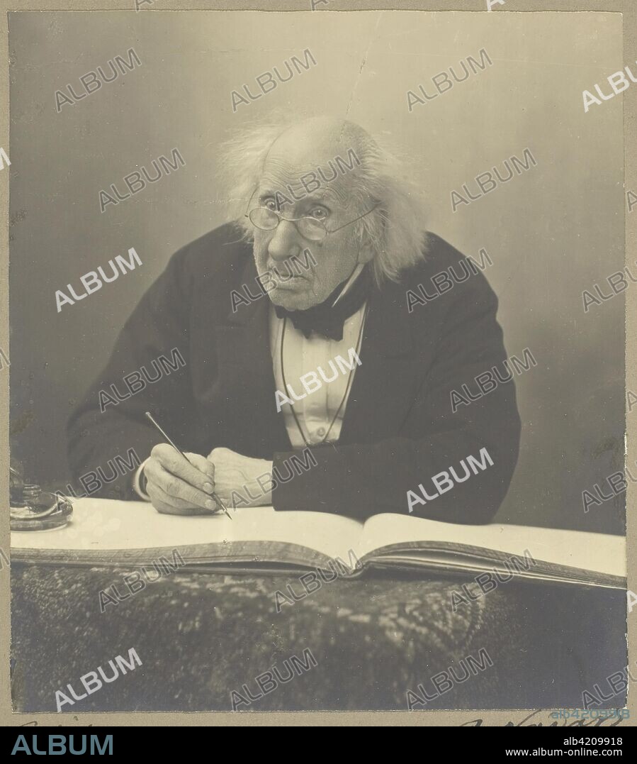 Marie-Eugène Chevreul. Paul Nadar; French, 1856-1939. Date: 1886. Dimensions: 12.5 × 10.9 cm (image/paper); 14.2 × 12.6 cm (first mount); 19.7 × 16.6 cm (second mount). Gelatin silver print. Origin: France.