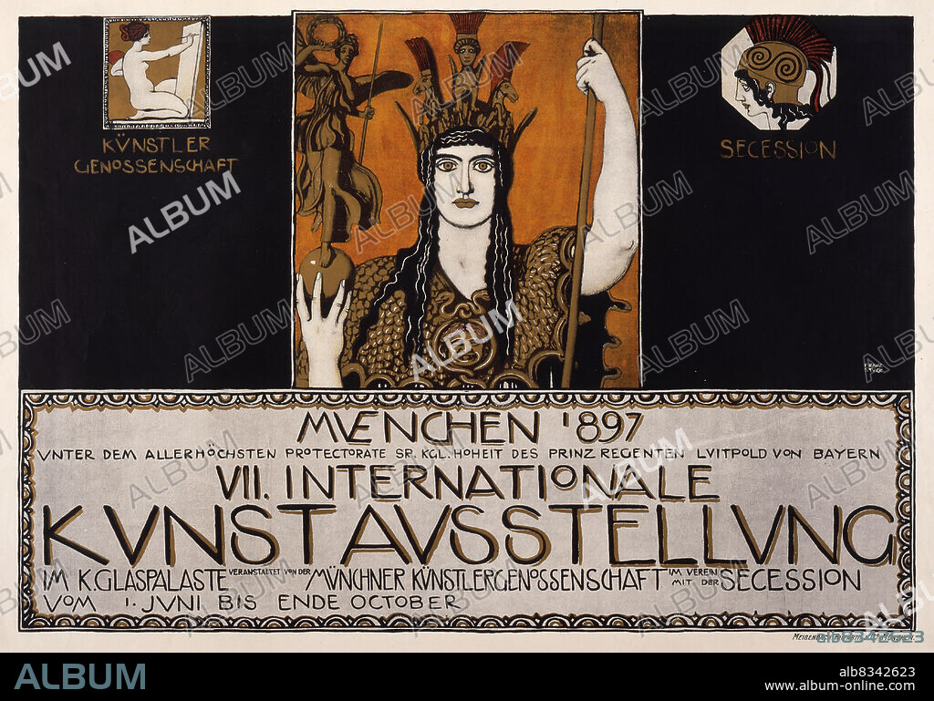 STUCK, FRANZ, RITTER VON. VII International Art Exhibition, Munich 1897.