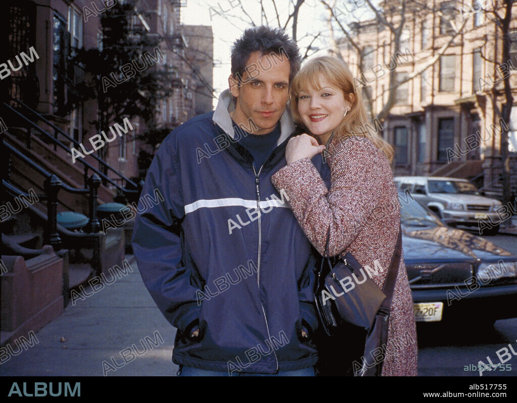 BEN STILLER and DREW BARRYMORE in DUPLEX, 2003, directed by DANNY DEVITO. Copyright MIRAMAX.