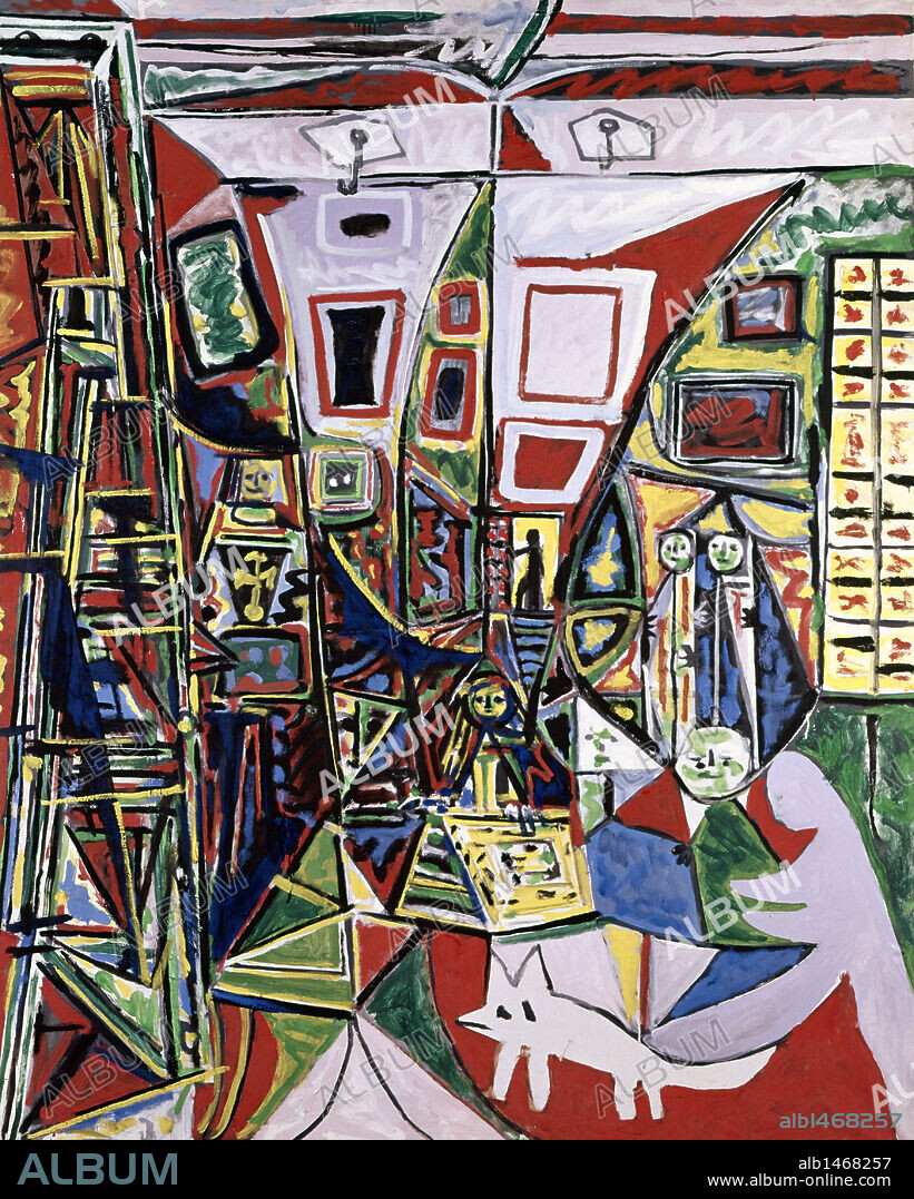 PABLO PICASSO. ARTE S. XX. ESPAÑA. PICASSO, Pablo Ruíz (Málaga,1881-Mougins,1973). Pintor español. "LAS MENINAS: CONJUNTO".