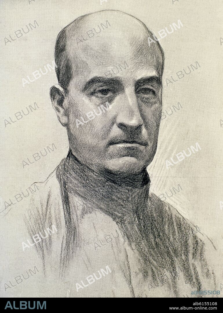 LA ESFERA 1915 - RETRATO DE LUIS COLOMA (1851-1915) ESCRITOR PERIODISTA Y JESUITA ESPAÑOL.