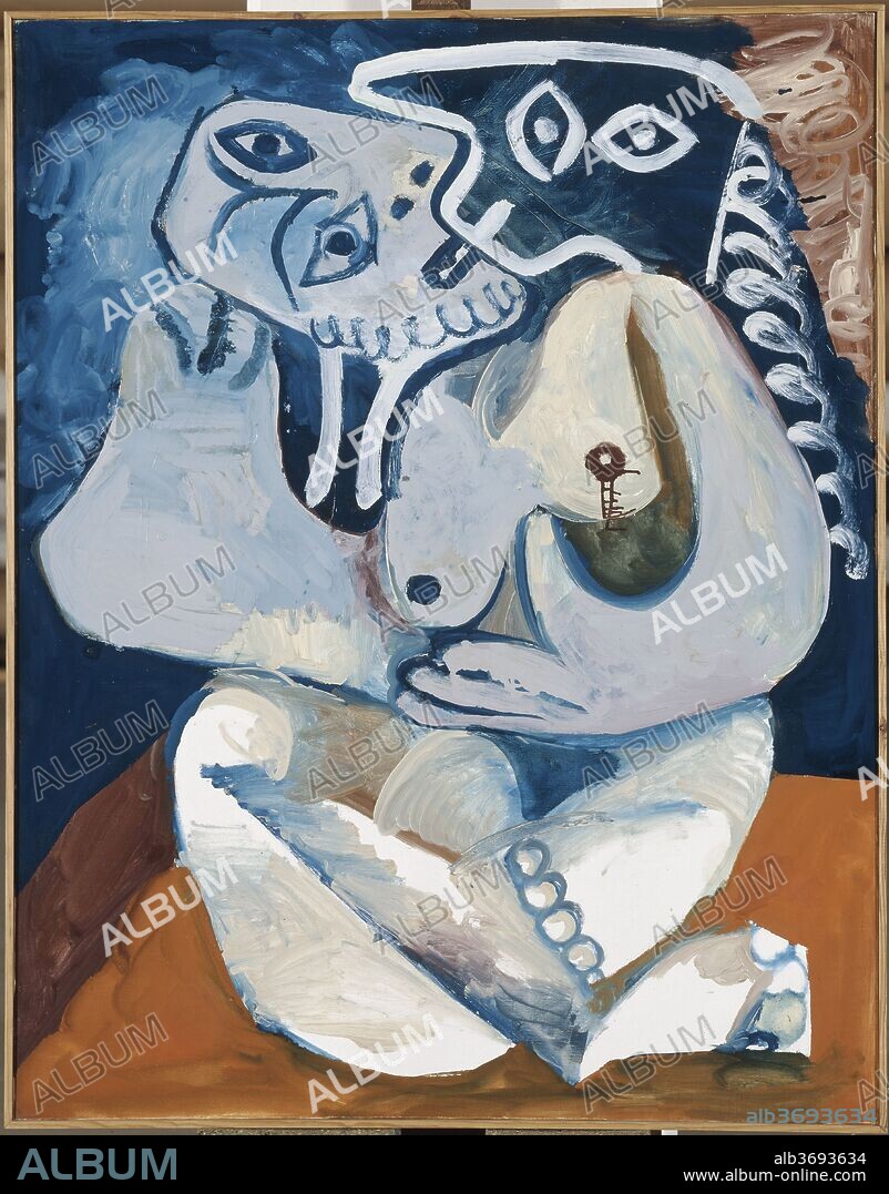 PABLO PICASSO. L'Étreinte.