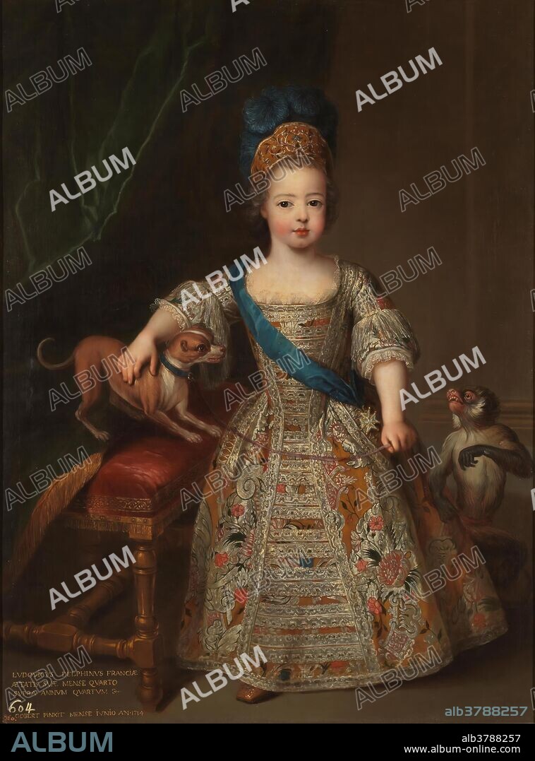 Pierre Gobert / 'The young Louis XV'. 1714. Oil on canvas.