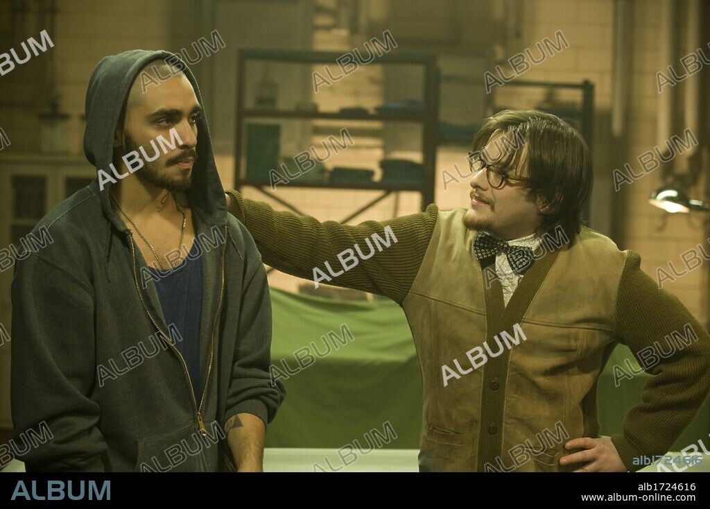 E. J. BONILLA and EDWARD FURLONG in THE MORTICIAN, 2011, directed by GARETH MAXWELL ROBERTS. Copyright BELLADONNA PRODUCTIONS.