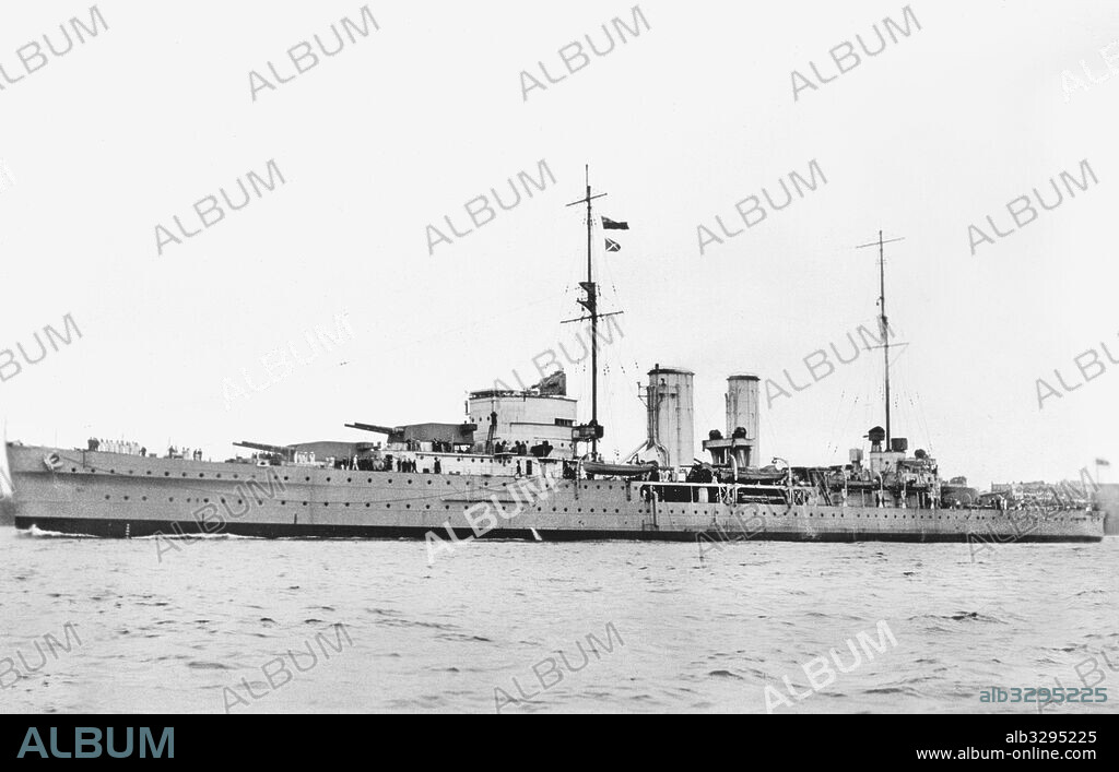 HMS Exeter.