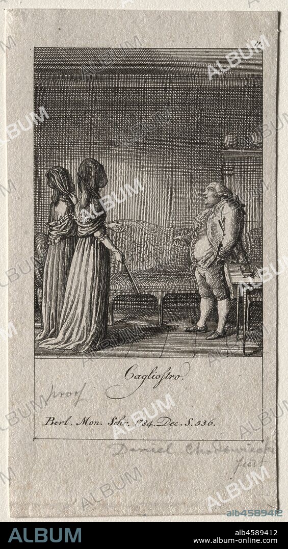 Cagliostro, 1784.