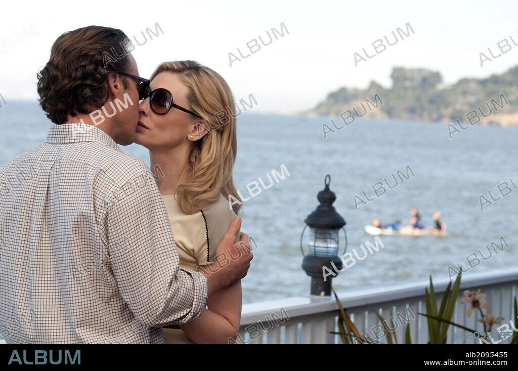 CATE BLANCHETT y PETER SARSGAARD en BLUE JASMINE, 2013, dirigida por WOODY ALLEN. Copyright PERDIDO PRODUCTIONS.