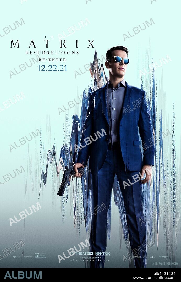 JONATHAN GROFF en MATRIX RESURRECTIONS, 2021 (THE MATRIX RESURRECTIONS), dirigida por LANA WACHOWSKI. Copyright Village Roadshow Pictures/NPV Entertainment/Silver Pictures/Warner Bros.
