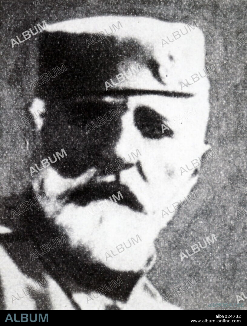 Photograph of Nicholas I of Montenegro (1841-1921) reigning as sovereign prince and later King. Dated 20th century.