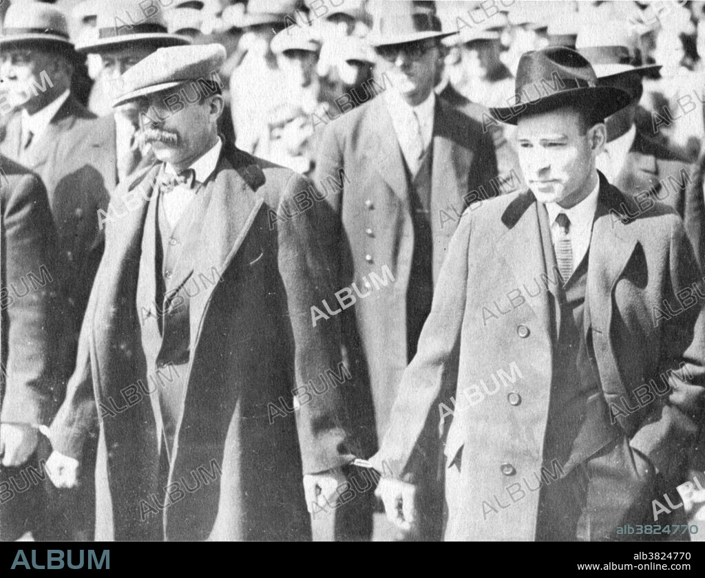 Nicola Sacco and Bartolomeo Vanzetti were Italian-born US anarchists convicted of murdering a guard and a paymaster during an armed robbery of the Slater and Morrill Shoe Company on April 15, 1920. After a few hours' deliberation, the jury found them guilty of first-degree murder on July 14, 1921. A series of appeals followed, funded by the private Sacco and Vanzetti Defense Committee. The appeals were based on recanted testimony, conflicting ballistics evidence, a prejudicial pre-trial statement by the jury foreman, and a confession by an alleged participant in the robbery. All appeals were denied by trial judge Webster Thayer and eventually by the Massachusetts State Supreme Court. Celebrated writers, artists, and academics pleaded for their pardon or for a new trial. After weeks of secret deliberation, which included interviews with the judge, lawyers, and several witnesses, the commission upheld the verdict. Sacco and Vanzetti were executed via electric chair on August 23, 1927.