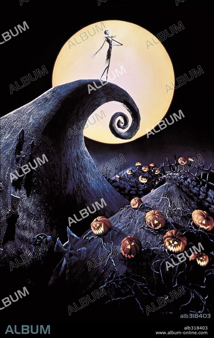 PESADILLA ANTES DE NAVIDAD, 1993 (TIM BURTON'S NIGHTMARE BEFORE CHRISTMAS), dirigida por HENRY SELICK. Copyright TOUCHSTONE PICTURES / ISRAELSON, NELS.