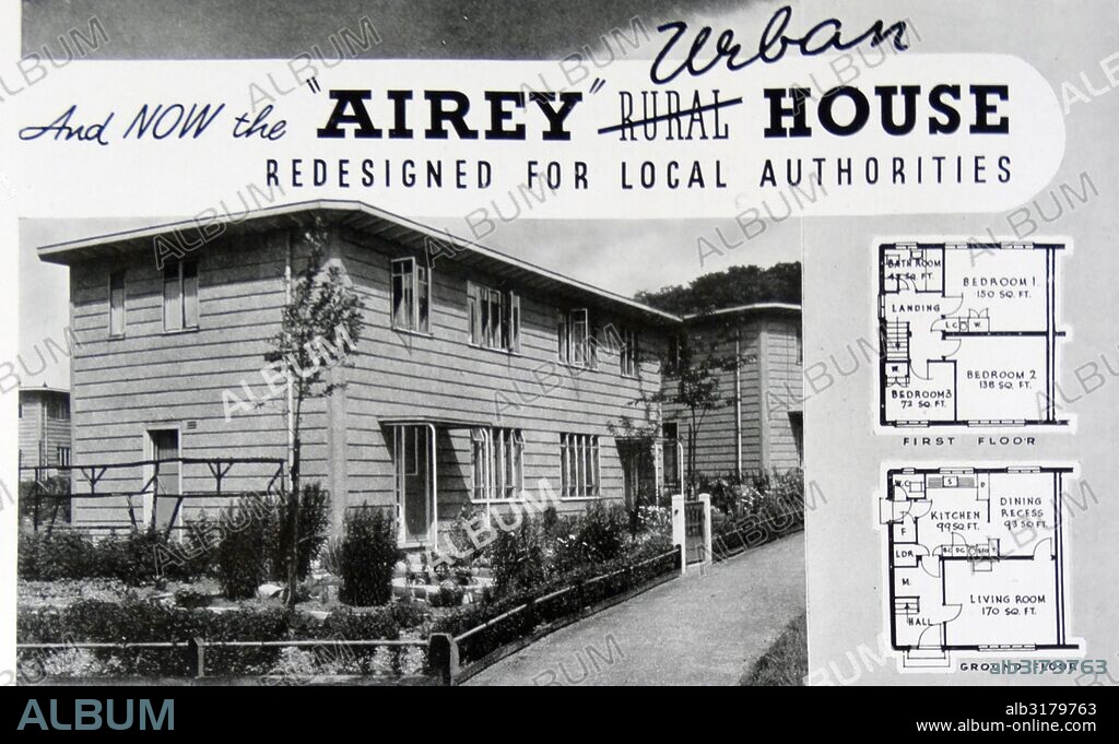 Advert for the Airey Urban House redesigned for local authorities.
