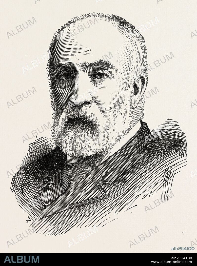 PRINCE ANTOINE D'ORLEANS, DUC DE MONTPENSIER, SON OF KING LOUIS PHILIPPE, engraving 1890.