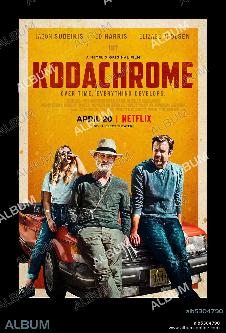 ED HARRIS, ELIZABETH OLSEN and JASON SUDEIKIS in KODACHROME, 2017, directed by MARK RASO. Copyright 21 LAPS ENTERTAINMENT.