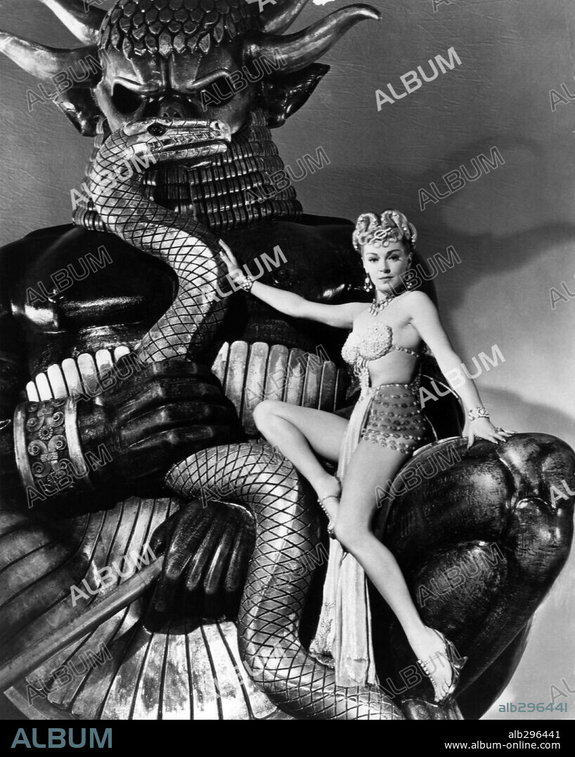 LANA TURNER in THE PRODIGAL, 1955, directed by RICHARD THORPE. Copyright M.G.M.