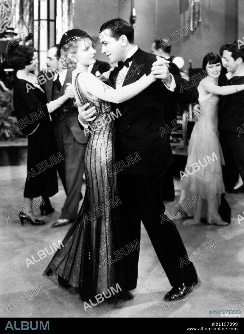 HELEN CHANDLER and RICHARD BARTHELMESS in THE LAST FLIGHT, 1931, directed by WILHELM DIETERLE. Copyright FIRST NATIONAL.