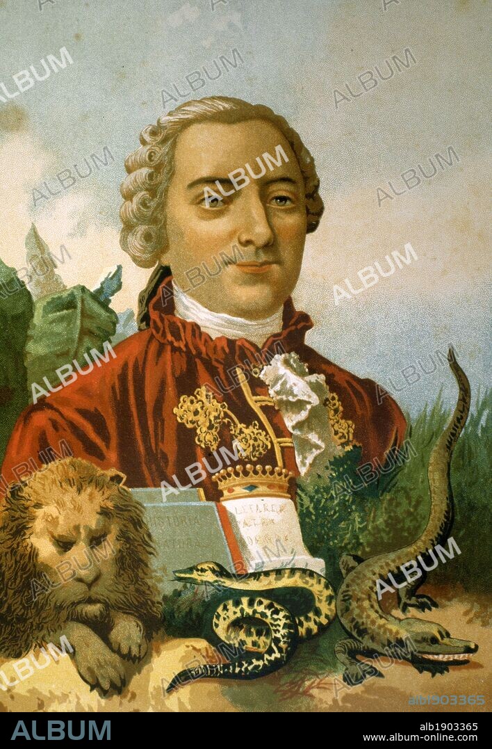 Georges Louis Leclerc, conde de Buffon, naturalista y botánico francés.