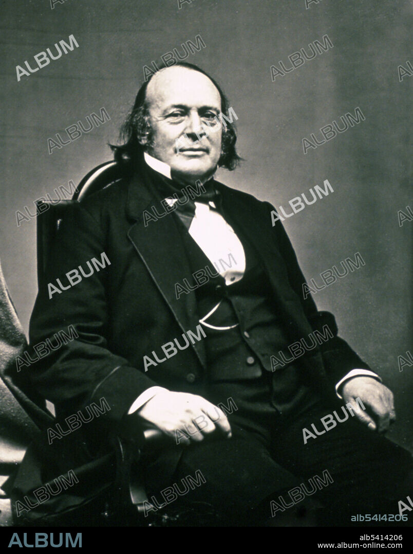Jean Louis Rodolphe Agassiz (May 28, 1807 - December 14, 1873) was a Swiss-born, American naturalist, paleontologist, zoologist, and geologist. He was the first to propose the ice age theory, and is known as the "Father of Glaciology." He was a founding member of the National Academy of Sciences and an appointed regent of the Smithsonian Institution.