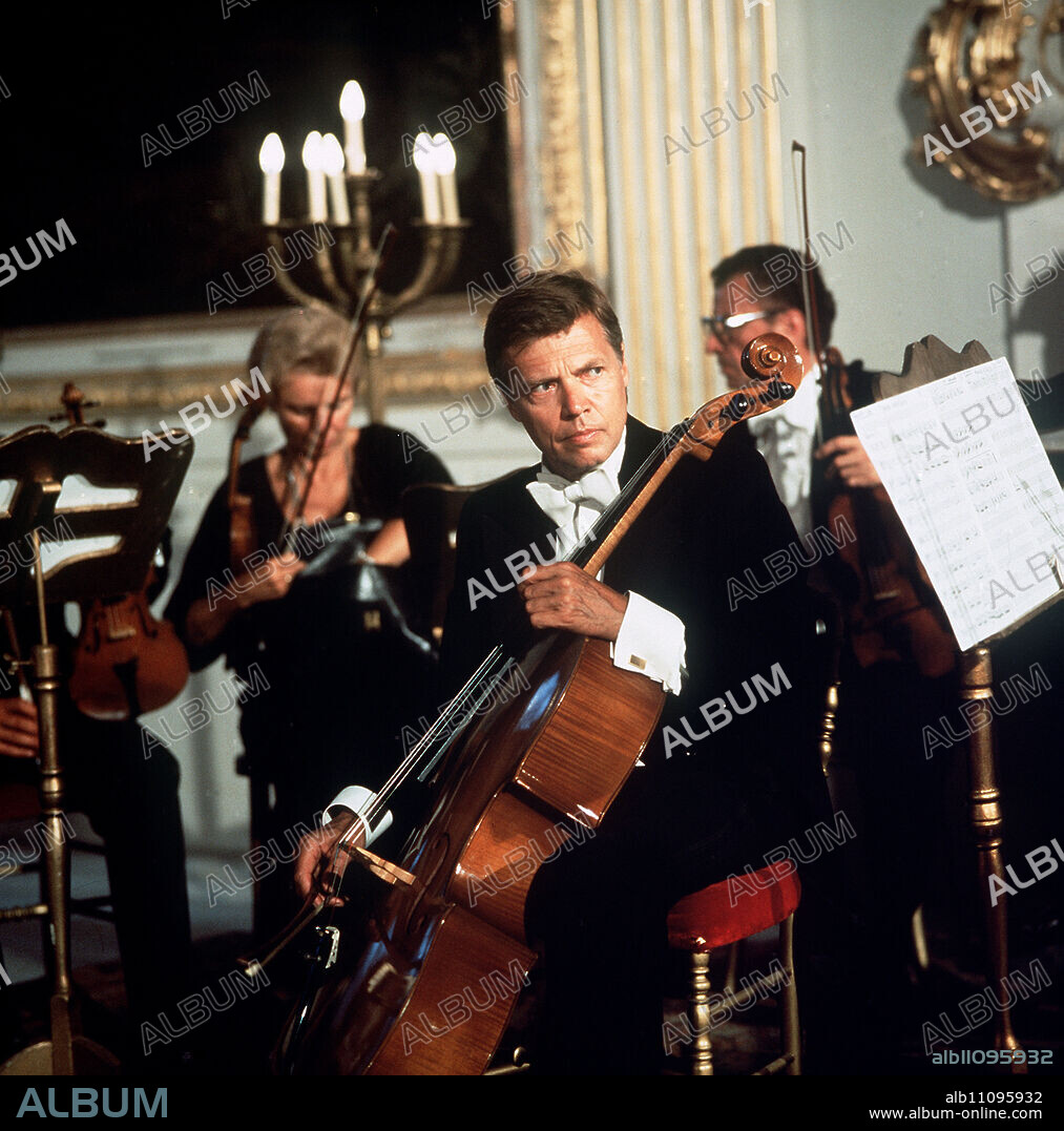 TATORT / Episode: Schwarzer Einser / Cellist Prelinger (KARL-HEINZ BÖHM) was the lover of the murdered woman... Karlheinz / Headline: TATORT / BRD 1978.