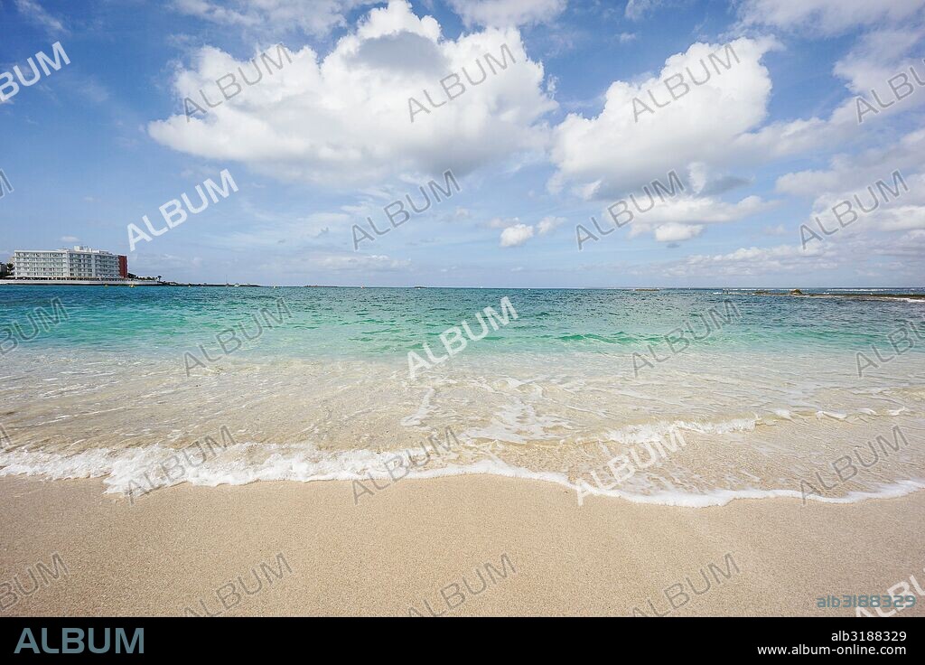 playa Estanys, Colònia de Sant Jordi, término municipal de Las Salinas, Mallorca, balearic islands, spain, europe.