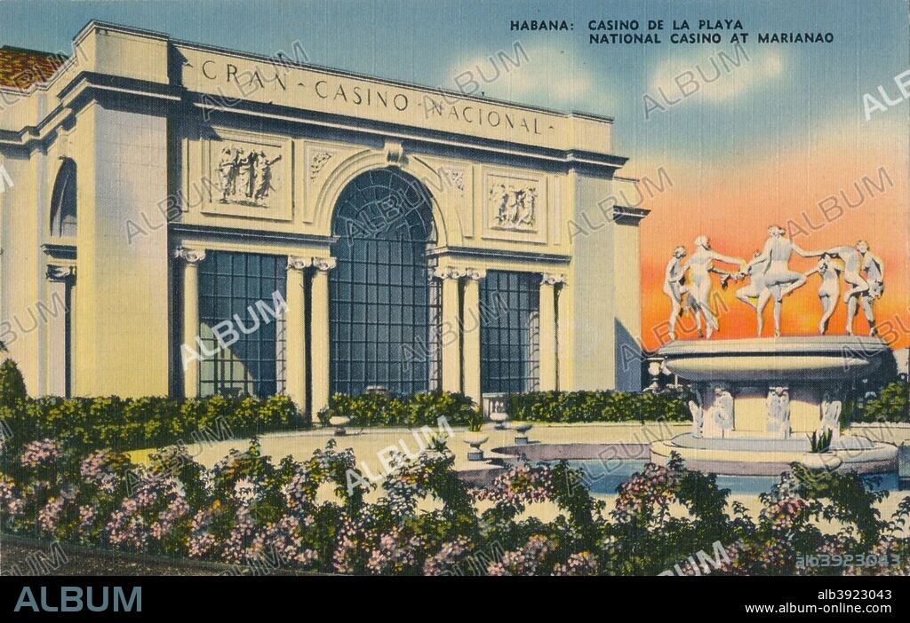 Habana: Casino De La Playa. National Casino a Marianao, c1910.