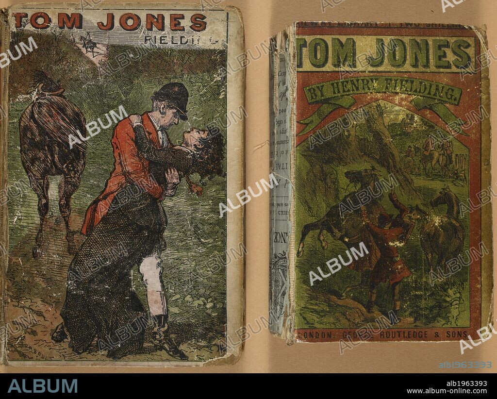 HENRY FIELDING. Illustrated colour covers. The history of Tom Jones, a foundling. George Routledge & Sons : London, New York, [1867]. Source: 12601.c.26. Language: English.