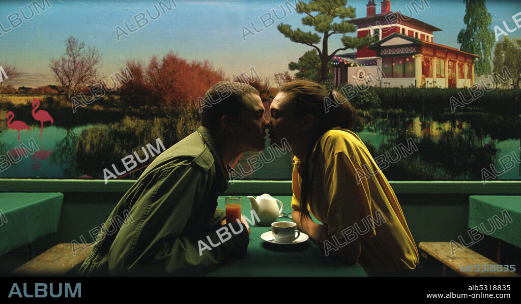 AOMI MUYOCK and KARL GLUSMAN in LOVE, 2015, directed by GASPAR NOE. Copyright WILD BUNCH.