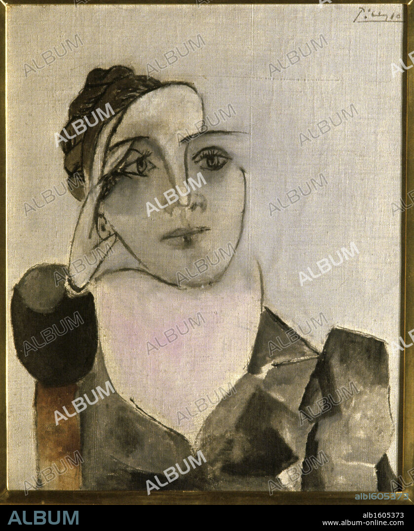 Portrait Of Dora Maar by Pablo Picasso, 1936, 1881-1973, France, Paris, Private Collection of Mme Cuttoli.