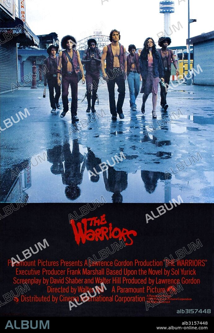 Poster de WARRIORS, THE-LOS AMOS DE LA NOCHE, 1979 (THE WARRIORS), dirigida por WALTER HILL. Copyright PARAMOUNT PICTURES.
