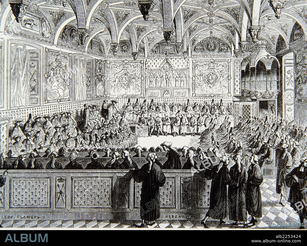 CONCILIO DE TRENTO. DECIMONONO DE LOS CONCILIOS ECUMENICOS RECONOCIDOS POR LA IGLESIA CATOLICA ROMANA. SU FINALIDAD FUE COMBATIR LA REFORMA PROTESTANTE Y REFORMAR LA DISCIPLINA DE LA IGLESIA. FUE CONVOCADO POR EL PAPA PAULO III ENTRE LOS AÑOS 1545 AL 1547.
