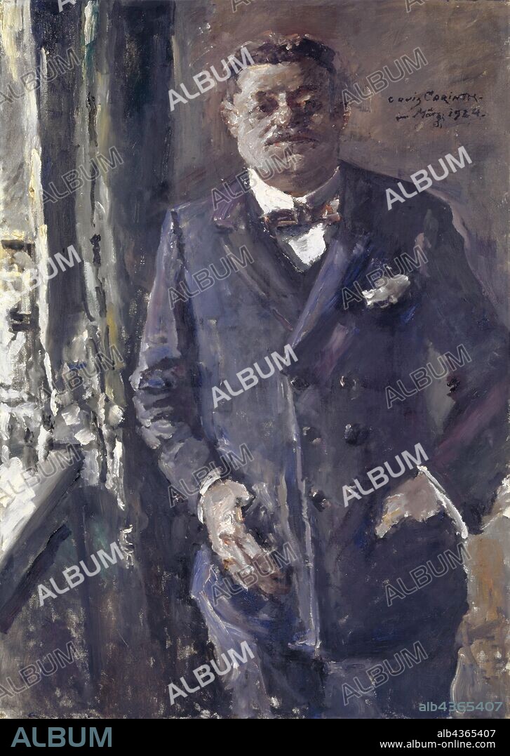 Portrait of Reich President Friedrich Ebert, 1924, oil on canvas, 140 x 100 cm, signed and dated upper right: LOVIS CORINTH., in March 1924., Lovis Corinth, Tapiau/Ostpreussen (heute Gwardjesk, Russland) 1858–1925 Zandvoort.