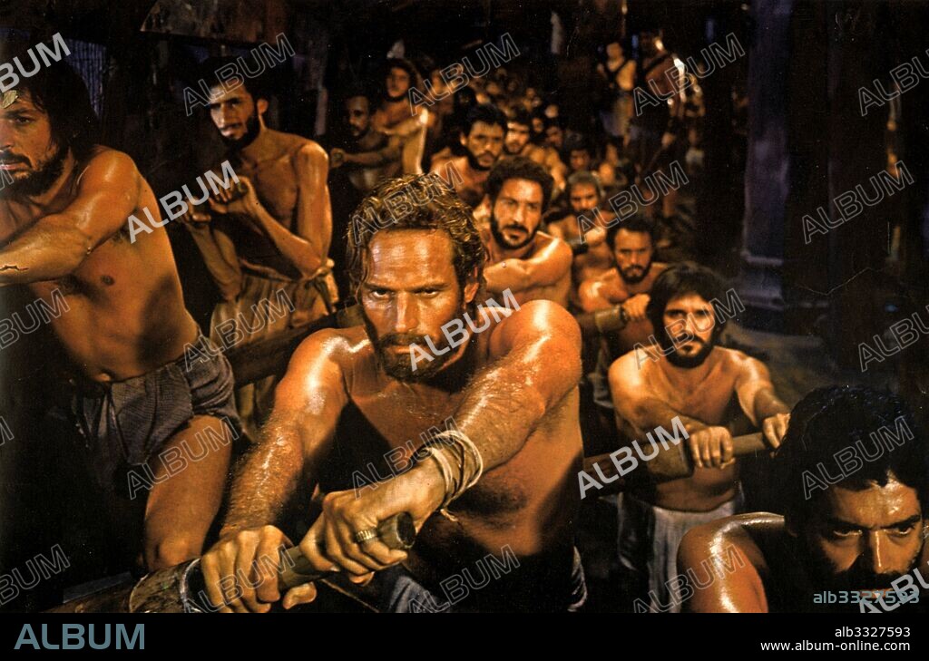 CHARLTON HESTON dans BEN-HUR, 1959, réalisé par WILLIAM WYLER. Copyright M.G.M.