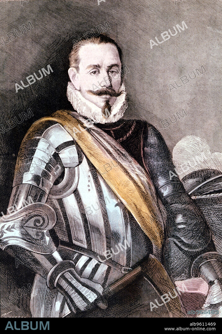 Pedro de Valdivia (1497 - 1554). Spanish militar and conqueror, he conquered Chile.