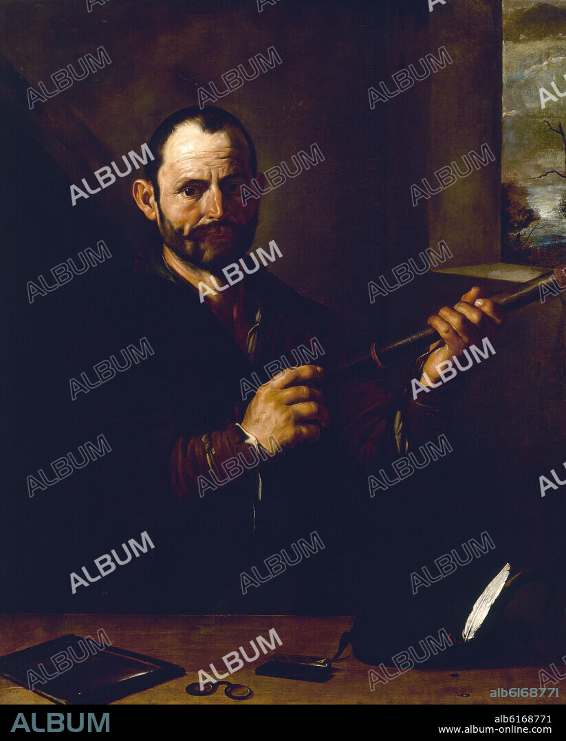 JUSEPE DE RIBERA. LA VISTA - 17th CENTURY - BAROQUE SPANISH - CANVAS - 114 x 89.