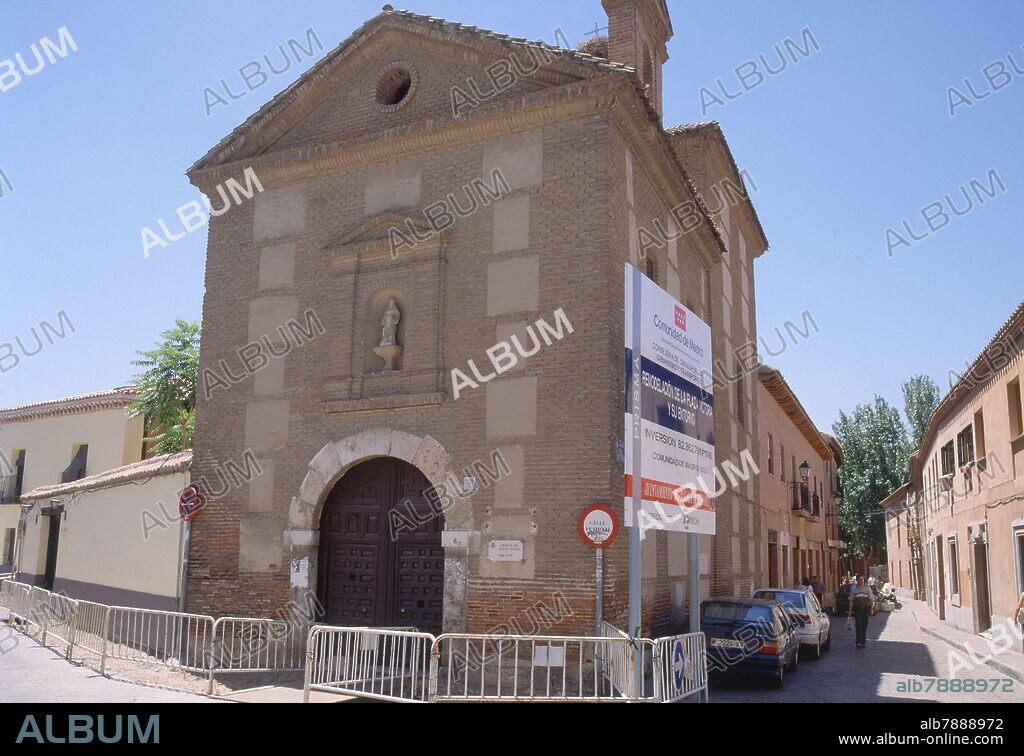 EXTERIOR- FACHADA DE LA ERMITA - S XVII - FOTO AÑOS 2000.