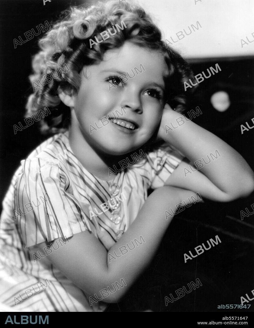 SHIRLEY TEMPLE in CURLY TOP, 1935, unter der Regie von IRVING CUMMINGS. Copyright 20TH CENTURY FOX.