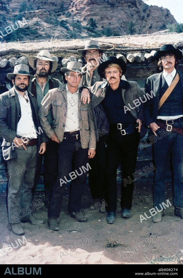 PAUL NEWMAN und ROBERT REDFORD in BUTCH CASSIDY AND THE SUNDANCE KID, 1969, unter der Regie von GEORGE ROY HILL. Copyright 20TH CENTURY FOX.