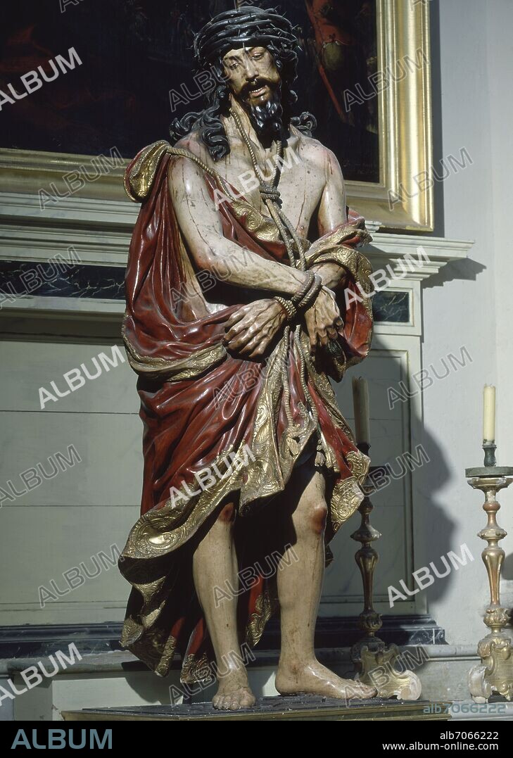 LUISA ROLDAN (1654-1704) LA ROLDANA. ECCE HOMO-ESCULTURA S XVII.
