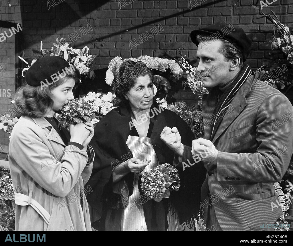 KIRK DOUGLAS and PIER ANGELI in THE STORY OF THREE LOVES, 1953, directed by VINCENTE MINNELLI. Copyright M.G.M.