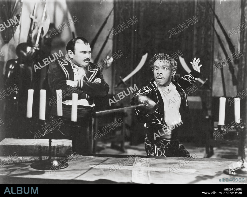 TIN-TAN en LA MARCA DEL ZORRILLO, 1950. Copyright AS FILMS.