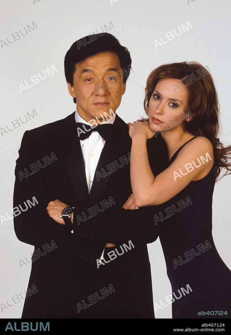 JACKIE CHAN y JENNIFER LOVE HEWITT en EL ESMOQUIN, 2002 (THE TUXEDO), dirigida por KEVIN DONOVAN. Copyright TM & DREAMWORKS / KRAYCHYK, GEORGE.