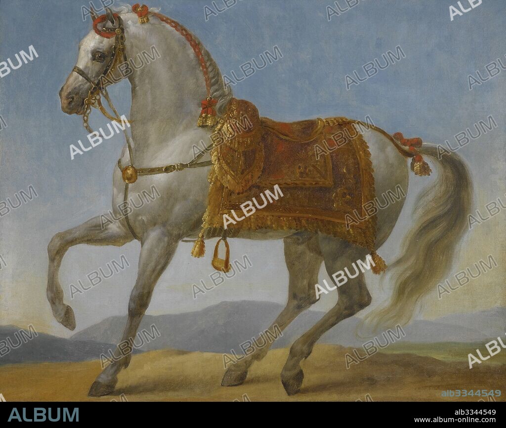 GROS, ANTOINE JEAN, BARON. Marengo, the horse of Napoleon I of France.