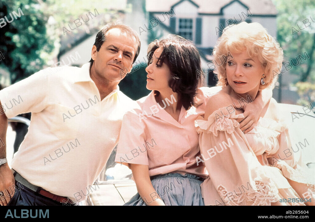 DEBRA WINGER, JACK NICHOLSON and SHIRLEY MACLAINE in TERMS OF ENDEARMENT, 1983, directed by JAMES L. BROOKS. Copyright PARAMOUNT PICTURES.