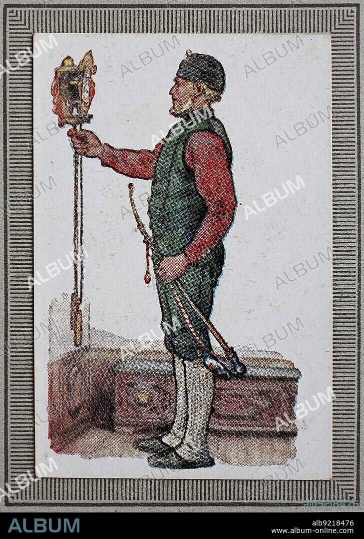 Traditional costumes in Germany in the 19th century, North Sea area, Frisians from the East Frisian Islands, Historic, digitally restored reproduction from a collector's picture from ca 1910.