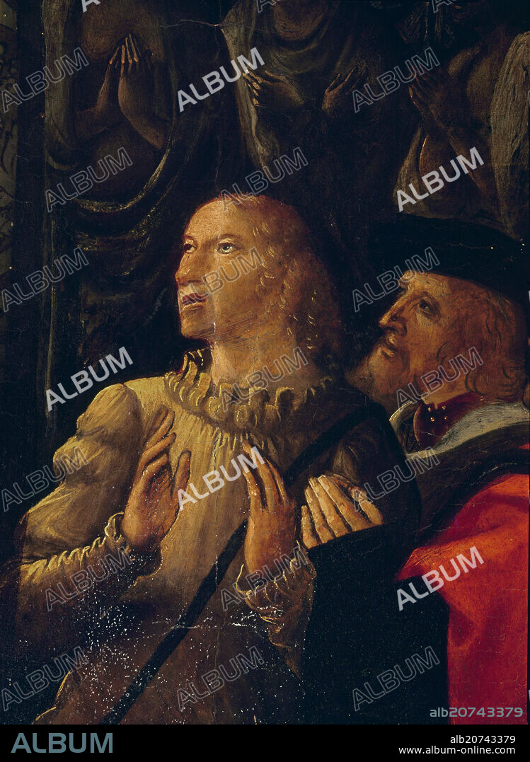 ALEJO FERNANDEZ ALEMAN (1475-1545). VIRGEN DE LOS NAVEGANTES DET.