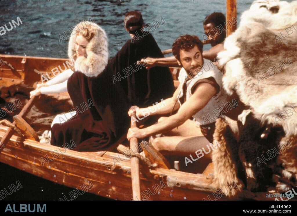 TONY CURTIS en LOS VIKINGOS, 1958 (THE VIKINGS), dirigida por RICHARD FLEISCHER. Copyright BRYNA PRODUCTION/UNITED ARTISTS.