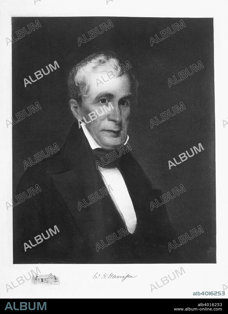William Henry Harrison, 9th President of the United States of America, (1901). Harrison (1773-1841) was 68 when he was elected president. He died just 31 days into his term, making him the first president to die in office.