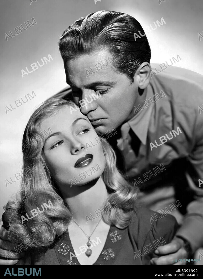VERONICA LAKE and WILLIAM HOLDEN in I WANTED WINGS, 1941, directed by MITCHELL LEISEN. Copyright PARAMOUNT PICTURES.