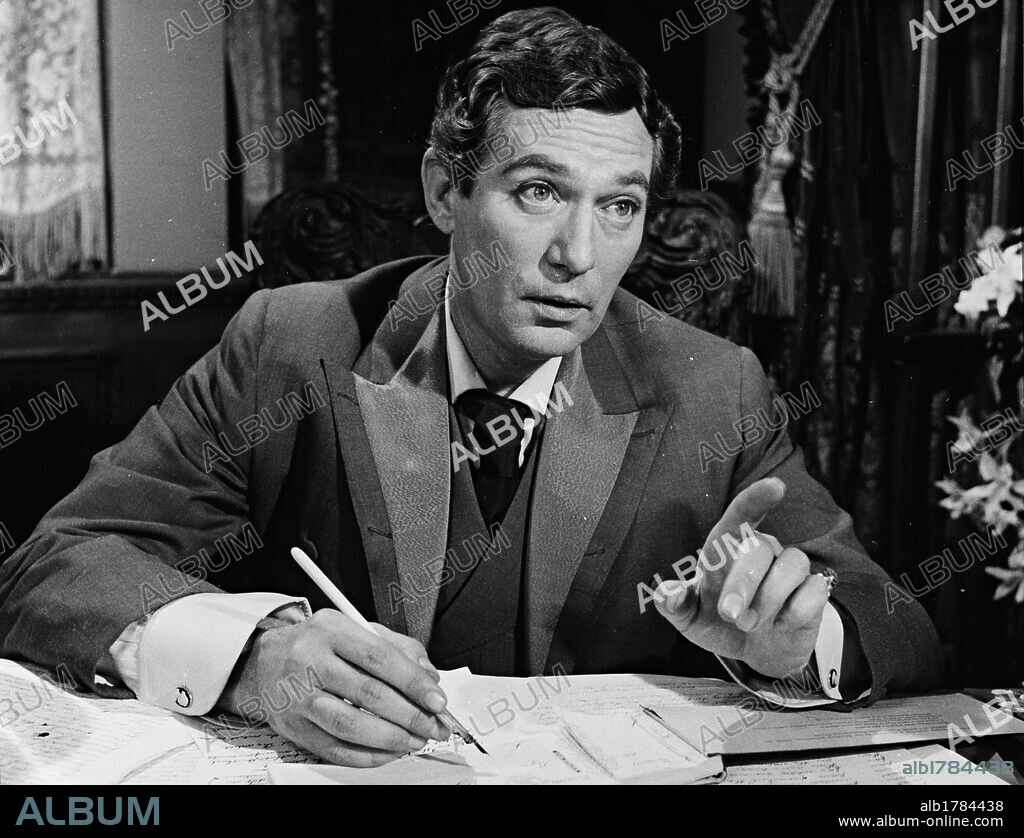 PETER FINCH en LOS JUICIOS DE OSCAR WILDE, 1960 (THE TRIALS OF OSCAR WILDE), dirigida por KEN HUGHES. Copyright WARWICK/VICEROY.